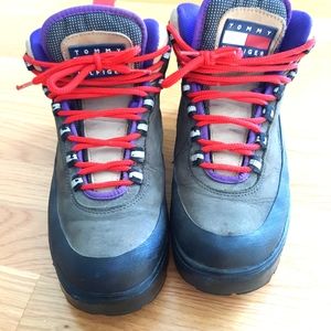 Vintage 90's Y2K Tommy Hilfiger Hiking Boots Size 7M